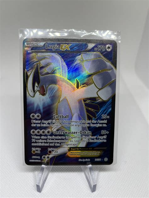 Pokemon Lugia Ex Card