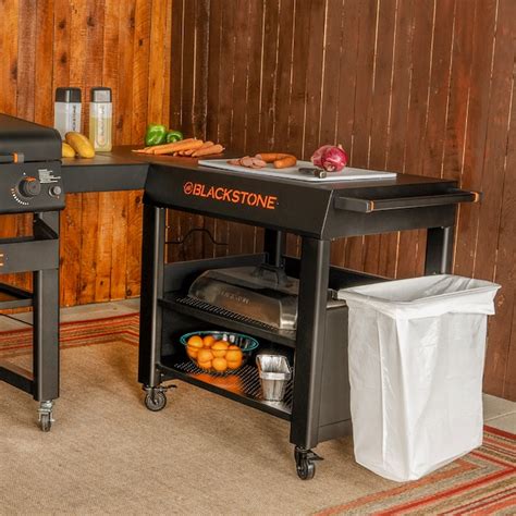 Blackstone Culinary Powder Coated Steel Folding Grill Cart In The Grill