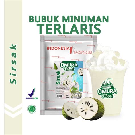 Jual Omura Blend Bubuk Minuman Premium Rasa Sirsak Powder Drink Kg