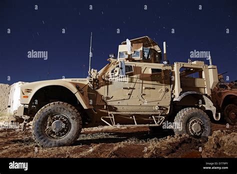 Night View M Atv Or Mine Resistant Ambush Protected All Terrain Vehicle