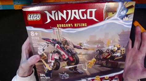 Lego Ninjago Soras Transforming Mech Bike Racer 71792 Build And Review