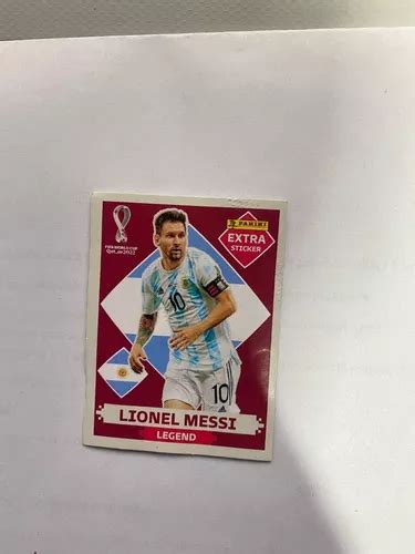 Figurita Messi Extra Sticker Legend Bronce Qatar 2022 Envío gratis