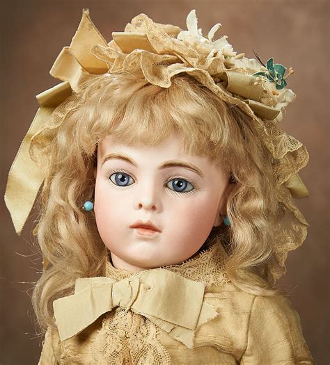 Beautiful French Bisque Bebe By Leon Casimir Bru With Signed Bru Shoes