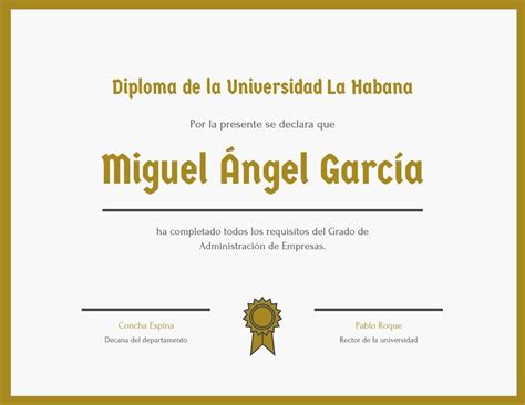 Plantillas De Certificados De Premios Editables Canva