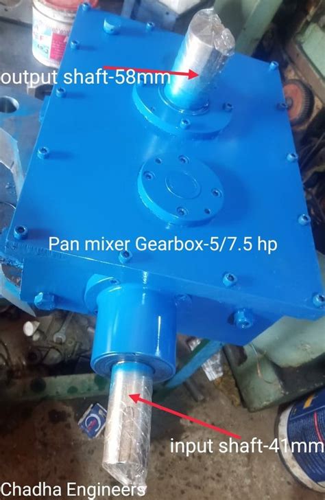 Pan Mixer Gearbox Pan Mixer Gear Box Latest Price Manufacturers