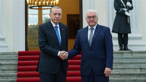 Cumhurba Kan Erdo An Almanya Cumhurba Kan Steinmeier Ile G R T