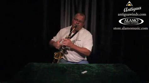 How To Assemble And Play The Saxophone Beginner Guide From Antigua Winds And Alamo Music Youtube