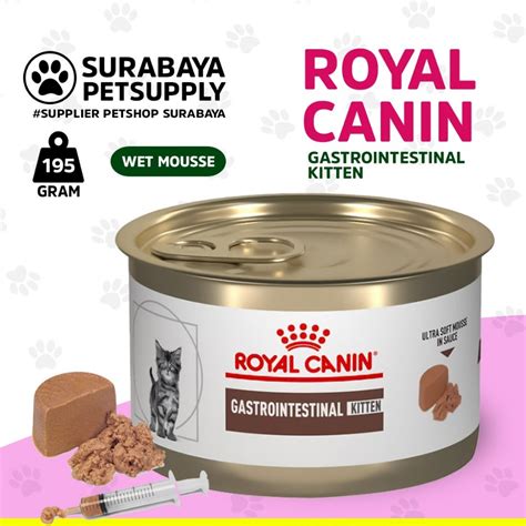 Jual Royal Canin Gastrointestinal Kaleng Kitten 195 Gram RC Gastro