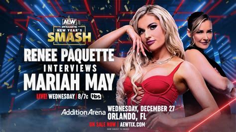 Mariah May Segment Added To 1227 Aew Dynamite