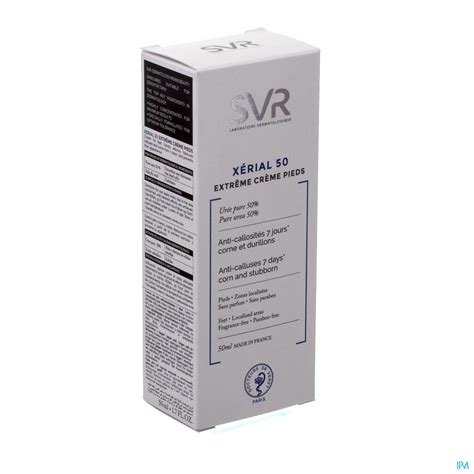 SVR XERIAL 50 EXTREME CREME PIEDS 50 ML – Pharmacie Online