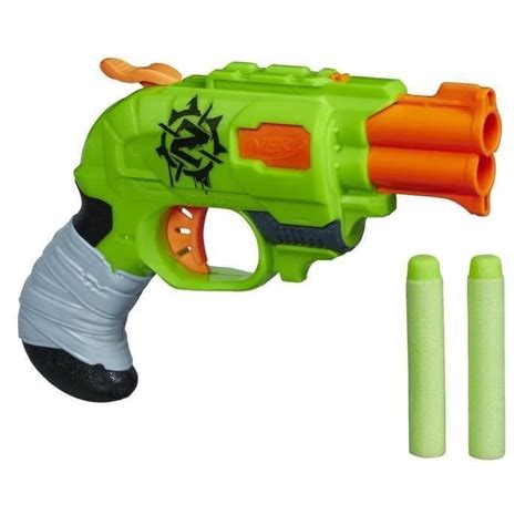 Nerf Zombie Strike Pistolet Double Strike Cdiscount Jeux Jouets