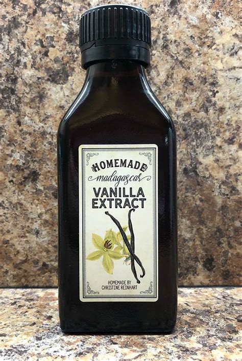 Vanilla Extract Bottle