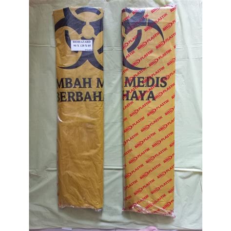 Jual New Arrival Plastik Sampah Infeksius Limbah Medis B3 Logo