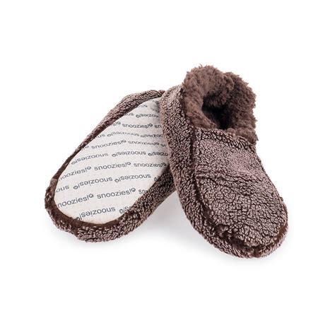 Mens Two Tone Snoozie Slippers