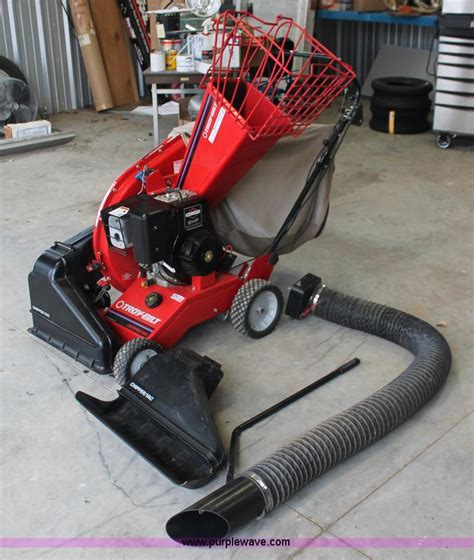 Troy Bilt Chipper Vacuum In Hesston Ks Item V Sold Purple Wave