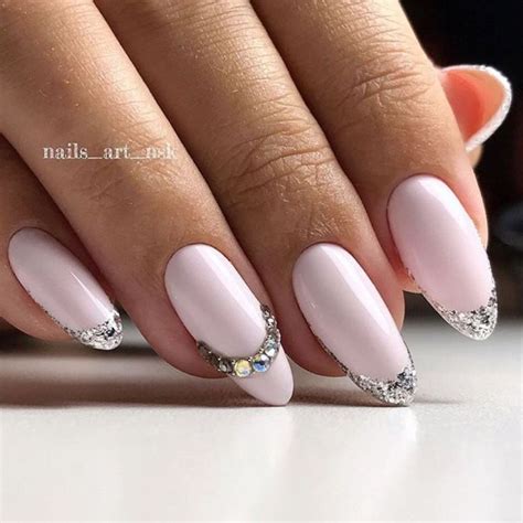 Best 70 Almond Shaped French Tip Nails 2018 Красивые ногти Дизайнерские ногти Ногти