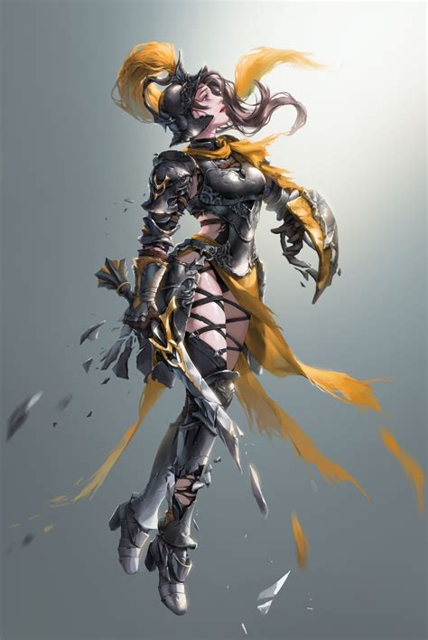 Broken Knight In 2020 Anime Art Fantasy Concept Art Characters