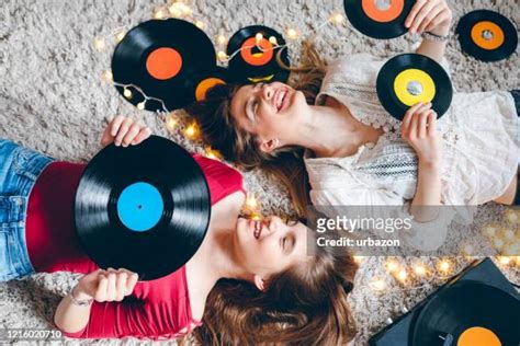 223 Girl Holding Vinyl Record Stock Photos High Res Pictures And