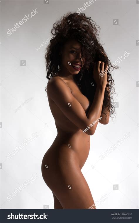 Beautiful Tall Multiracial Woman Standing Nude Stock Photo Shutterstock