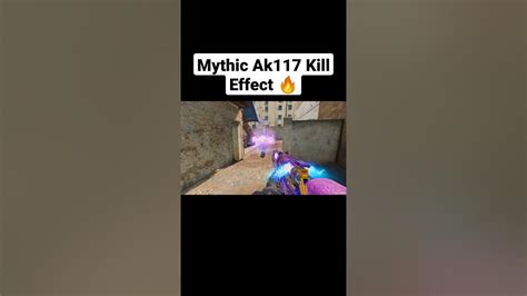 Mythic Ak117 Kill Effect 🔥 Codm Codmobile Youtube