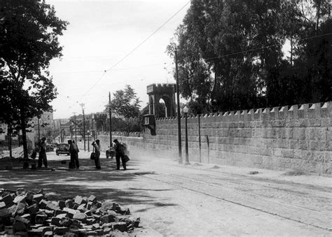 Muro A Poente Do Parque De Santa Gertrudes Arquivo Digital Do Jardim