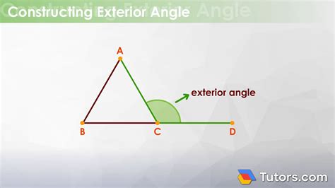 Exterior Angle Theorem Formula And Examples