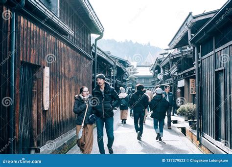 People in Takayama Old Town, Japan Editorial Stock Photo - Image of asian, festival: 137379523