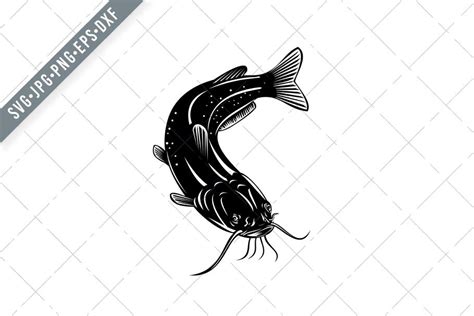 Flathead Catfish Svg