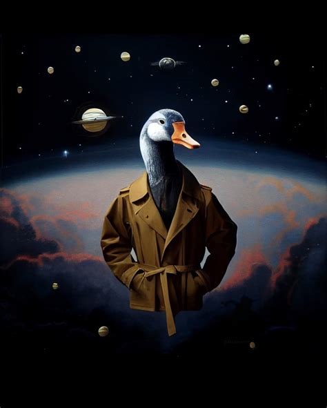 Space goose : r/aiArt