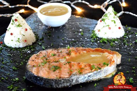 Recette De Darne De Saumon Au Beurre Blanc Petits Plats Entre Amis