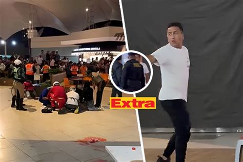 Trujillo Christian Cueva Estuvo En Balacera Registrada En Centro Comercial Mall Plaza