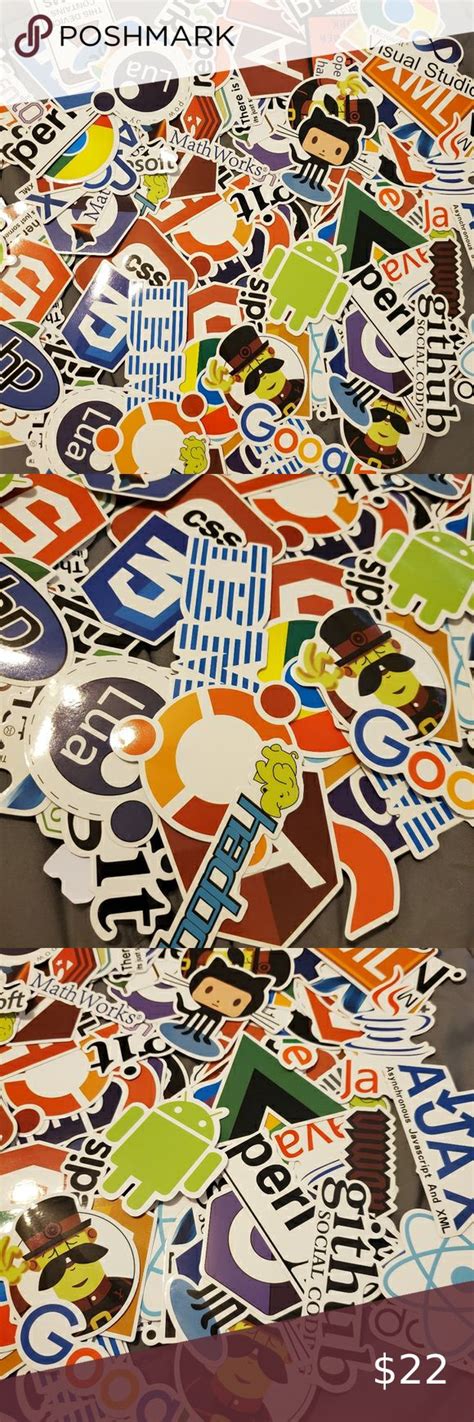 Laptop Stickers, Programmer Stickers 120+ | Laptop stickers, Programmer ...