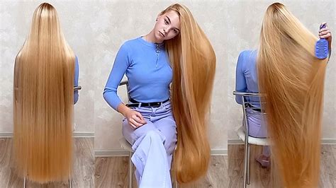 Realrapunzels Super Silky Straight Blonde Hair Perfection Preview Youtube