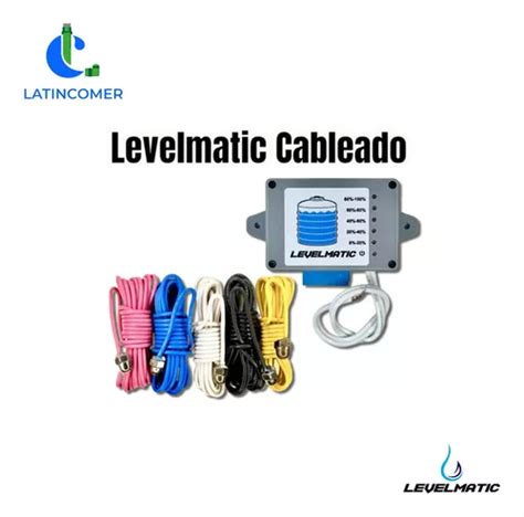 Levelmatic Cableado Medidor De Nivel Del Agua Para Tanques MercadoLibre