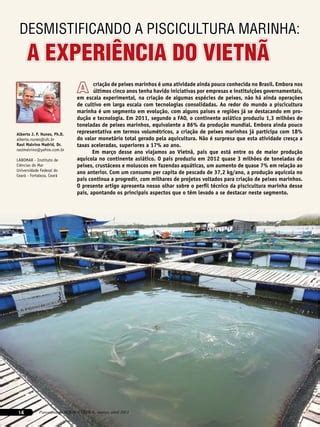 Marine Fish Farming In Vietnam In Portuguese PDF