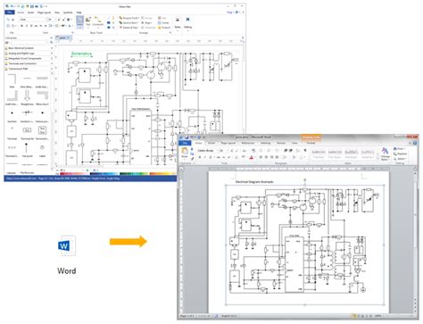 How To Make Schematic Diagram In Word