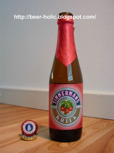 BEER-A-HOLIC: Timmermans Kriek Lambic, Cassis Lambic and Gueuze Lambic ...