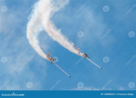 PONTE DE SOR PORTUGAL 3 JUNHO 2019 Aerobatic Team Performs