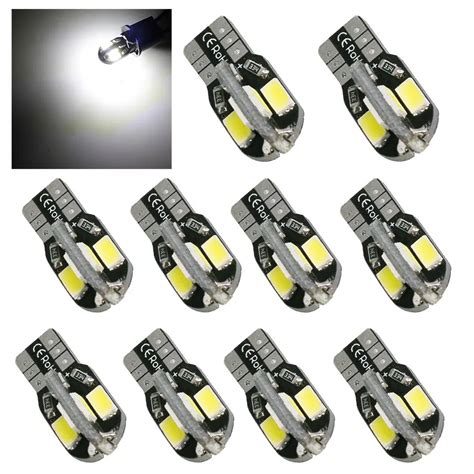 Pcs Lot T Smd Led Car Light Canbus No Error W W