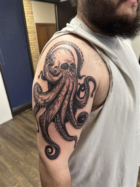 Skull Octopus Tattoo