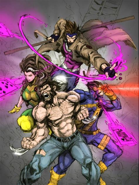 De X Men Colors By Cthompsonart On Deviantart