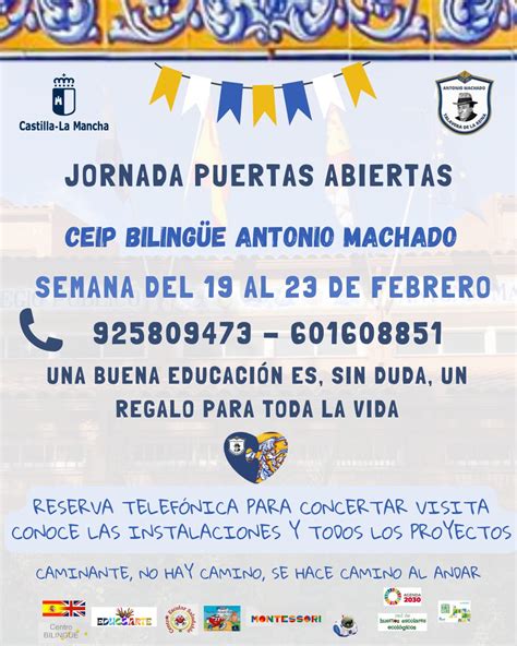 2024 2025 ADMISIÓN DE ALUMNOS AS JORNADAS DE PUERTAS ABIERTAS CEIP