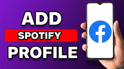 How To Add Spotify Link To Facebook Profile Youtube