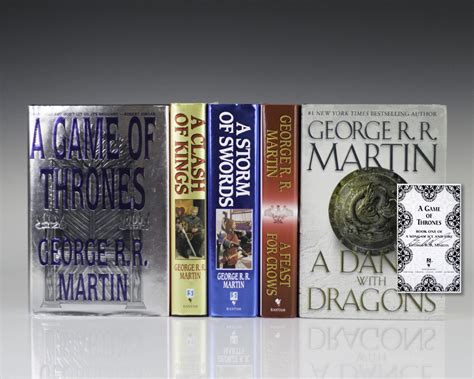 Game Of Thrones George Martin First Edition Signed Rare Book