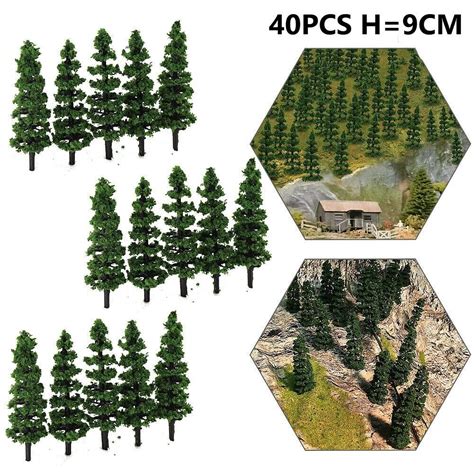 Modelli Di Alberi Fatti A Mano 9 Cm Ideali Per Modelli Di Costruzione E