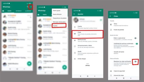 ᐈ Quieres ocultar tus chats en WhatsApp Descubre cómo usar la función