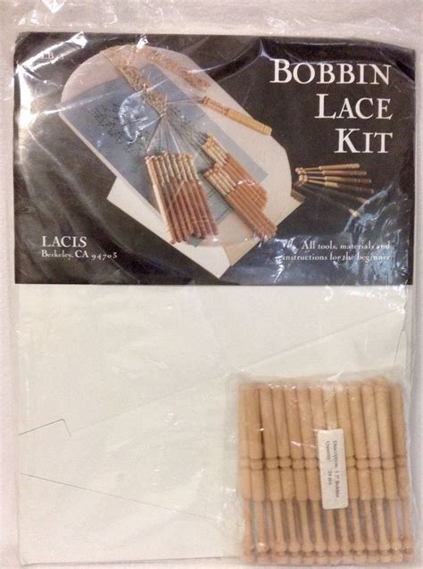 Lacis Bobbin Lace Kit LB43 Complete Kit Tools Materials For Beginners