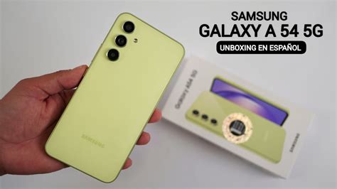 Samsung Galaxy A54 5g Unboxing En Español Youtube