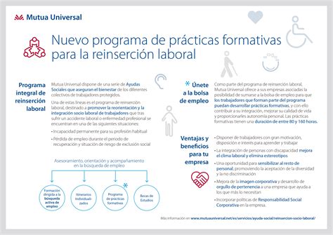 Programa De Reinserci N Laboral Mutua Universal