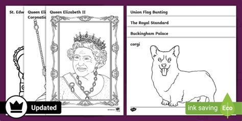 Queen Elizabeth Coloring Pages